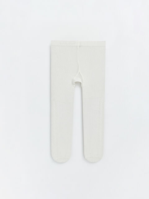 LCW baby Desenli Kız Bebek Külotlu Çorap - S62006Z1-FDU