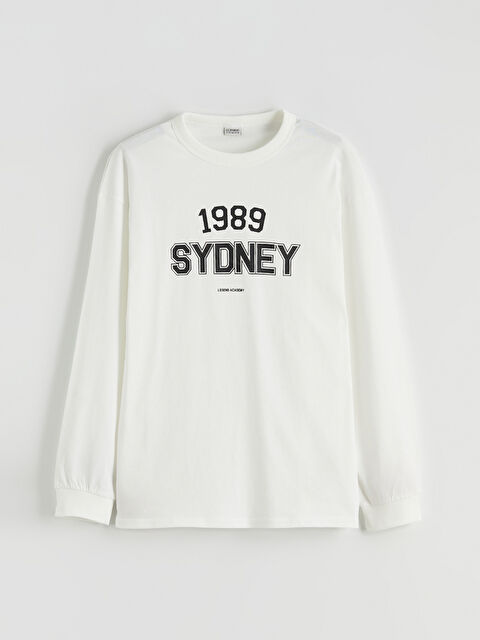 LCW Kids Sydney Baskılı Erkek Çocuk Tişört - S62144Z4-R9J