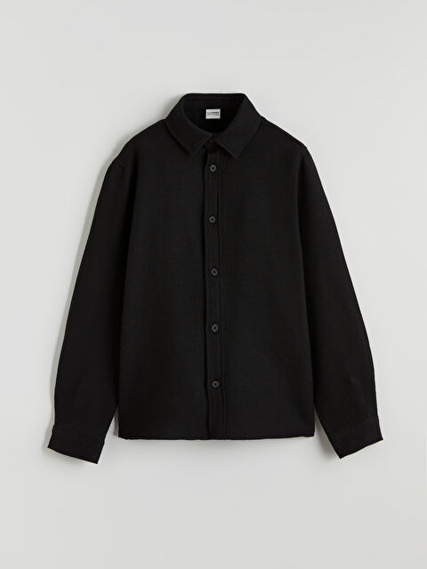 LCW Kids Armürlü Erkek Çocuk Gömlek - S62175Z4-RQL