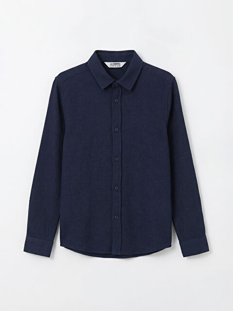 LCW Kids Armürlü Erkek Çocuk Gömlek - S62175Z4-HRC