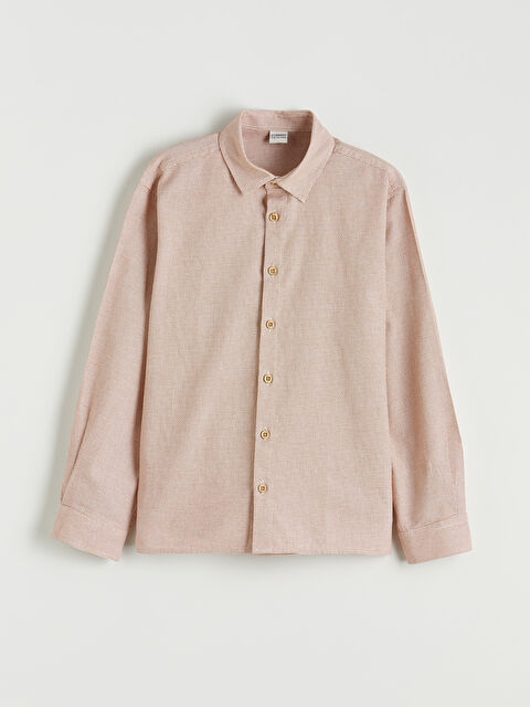 LCW Kids Desenli Erkek Çocuk Gömlek - S62181Z4-K00