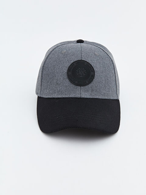 LCW ACCESSORIES Nakışlı Erkek Kep Şapka - S62189Z8-CUZ