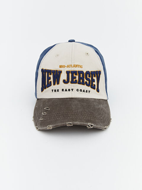 LCW ACCESSORIES ნიუ ჯერსის ნაქარგი მამაკაცის ქუდი - S62201Z8-M0T