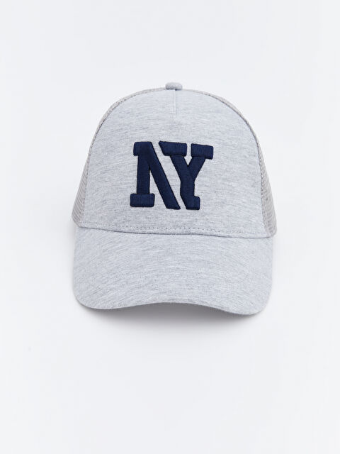 LCW ACCESSORIES NY Nakışlı Erkek Kep Şapka - S62202Z8-LAL