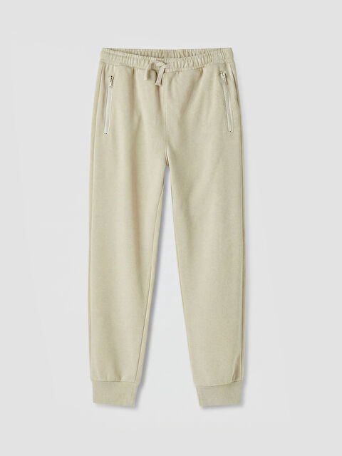 LCW Kids Beli Lastikli Erkek Çocuk Jogger Eşofman Altı