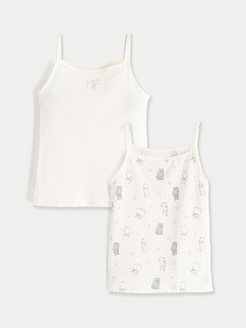 LCW Kids გოგონა კრემისფერი ჟილეტი - S62261Z4-FRC