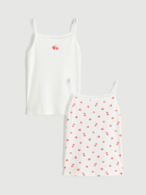 LCW Kids SVETLO BEŽ Atlet majica Devojka - S62321Z4-FDU