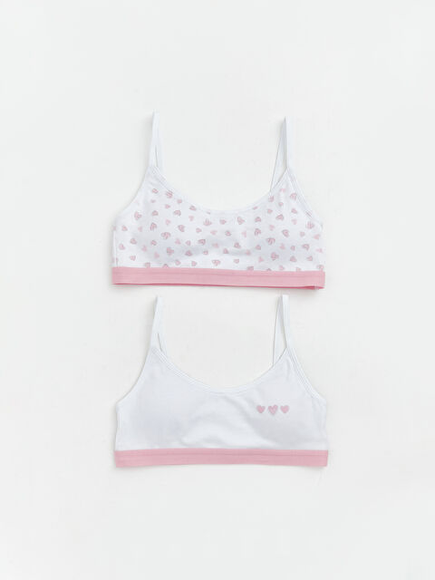 LCW Kids Baskılı Kız Çocuk Büstiyer 2'li - S62336Z4-Q6K
