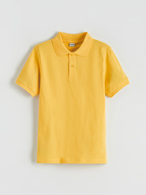 LCW Kids Polo Yaka Erkek Çocuk Tişört	 - S62340Z4-JWD