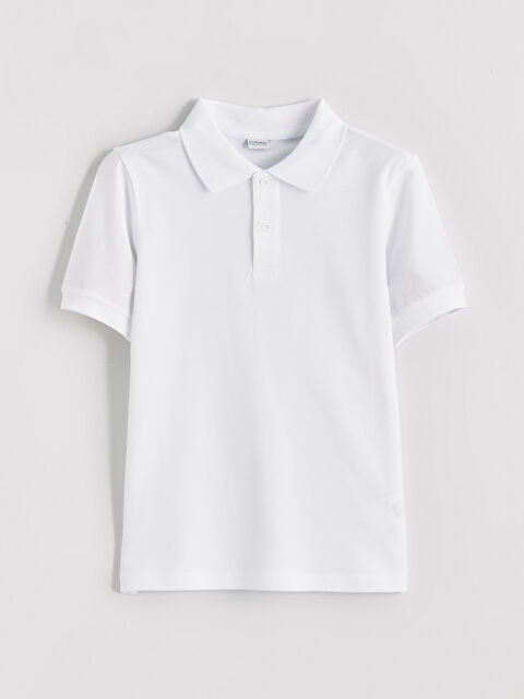 LCW Kids Polo Yaka Erkek Çocuk Tişört	 - S62340Z4-Q6K