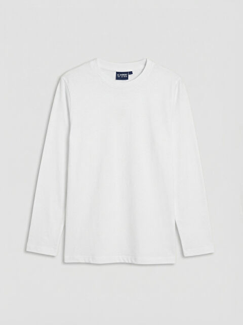 LCW Kids Boy WHITE T-Shirt - S62346Z4-Q6K