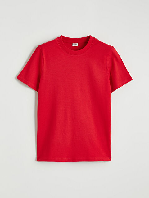 LCW Kids Basic Erkek Çocuk Tişört - S62347Z4-HMW