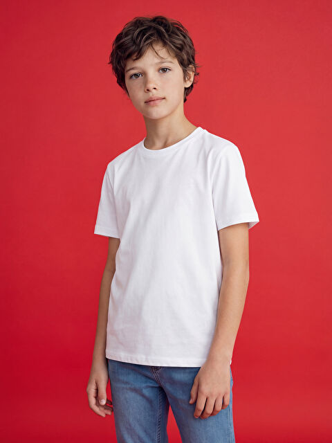 LCW Kids Essential Tee for the Young Gentleman - S62347Z4-Q6K
