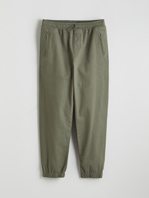 LCW Kids Loose Fit Erkek Çocuk Jogger Pantolon - S62370Z4-GYA