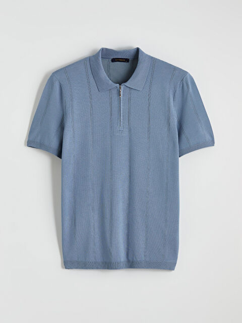 SOUTHBLUE Polo Yaka Kısa Kollu Erkek Triko Kazak - S62386Z8-1JX