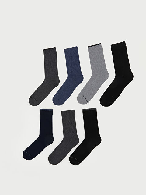 LCW ACCESSORIES Erkek Soket Çorap 7'li - S62554Z8-K00