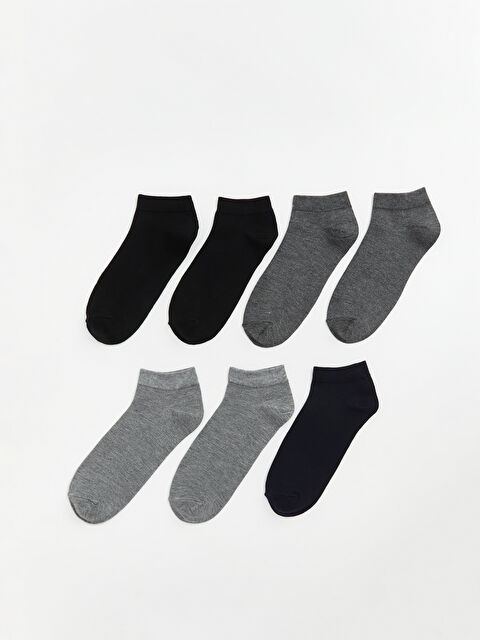 LCW ACCESSORIES Erkek Bambu Patik Çorap 7'li