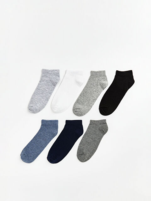 LCW Kids Erkek Çocuk Patik Çorap 7'li - S62593Z4-K00