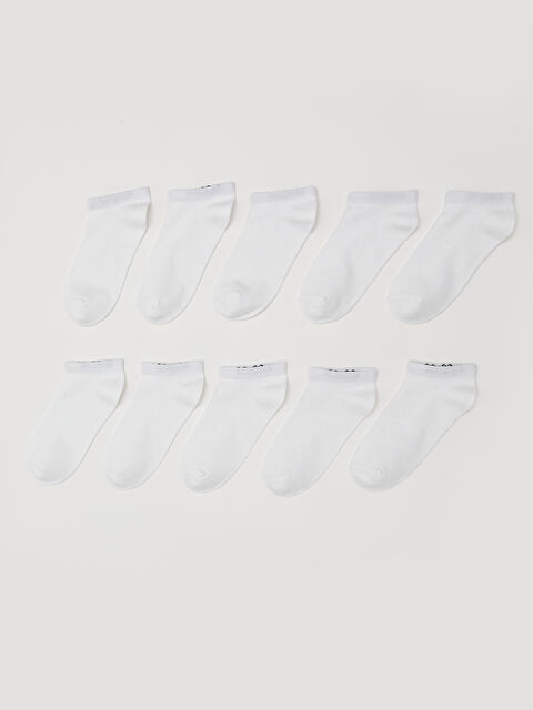 LCW Kids Erkek Çocuk Patik Çorap 10'lu - S62604Z4-Q6K