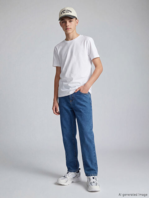 LCW Kids Loose Fit Erkek Çocuk Jean Pantolon