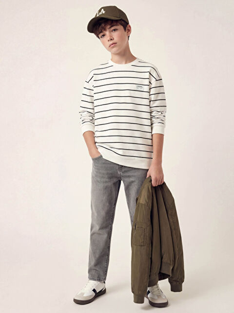 LCW Kids Loose Fit Erkek Çocuk Jean Pantolon - S62645Z4-GRD