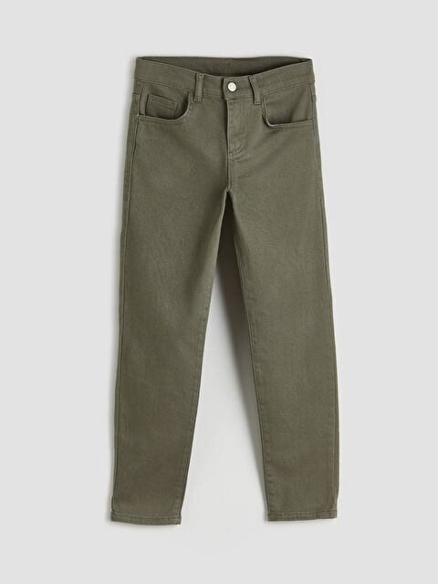 LCW Kids Erkek Çocuk Süper Skinny Fit Jean Pantolon - S62651Z4-GYA