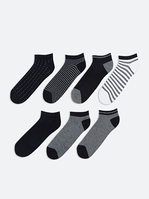 LCW ACCESSORIES Desenli Erkek Patik Çorap 7'li - S62653Z8-K00