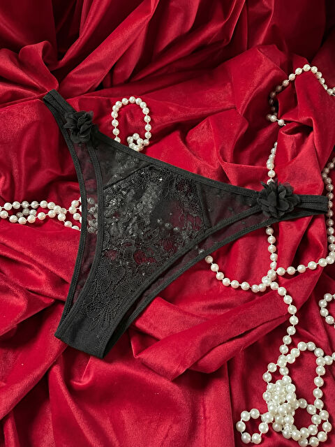 LCW DREAM Dantelli Fantezi Brazilian Külot	 - S62676Z8-CVL