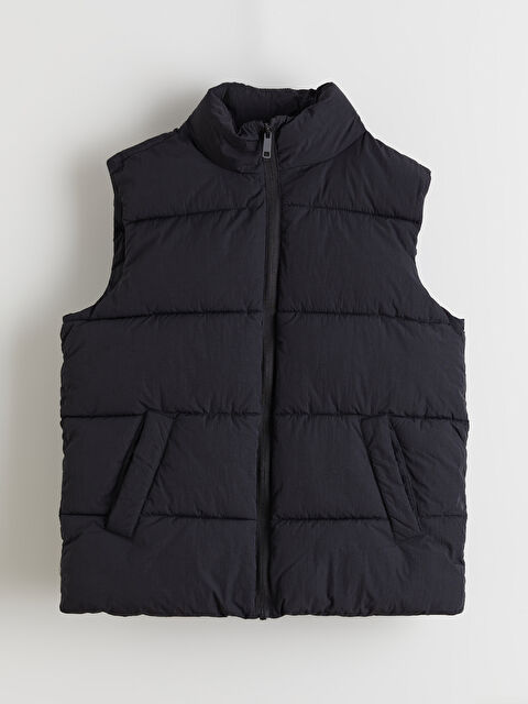 LCW Kids Boy BLACK Puffer Gilet - S62709Z4-CVL