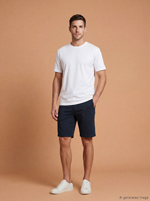 LCWAIKIKI Classic Ерлер қара Шолақ шалбар - S62750Z8-CVL