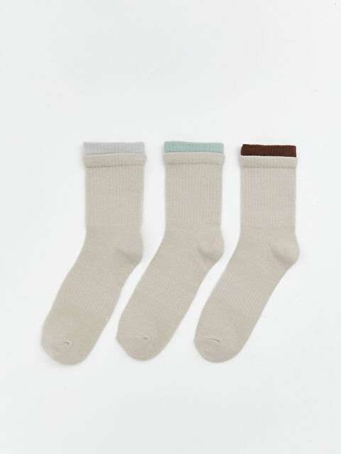 LCW DREAM Kadın Soket Çorap 3'lü - S63068Z8-G5M