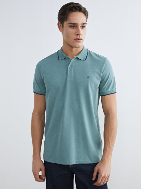 LCWAIKIKI Classic تي شيرت ياقة بولو بيكيه للرجال - S63306Z8-E3P