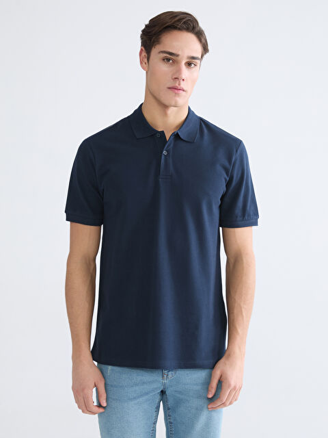 LCWAIKIKI Classic Polo Neck Pique Men's T-Shirt - S63309Z8-DWP