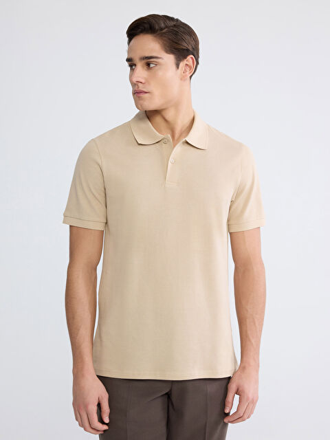 LCWAIKIKI Classic Polo Neck Pique Men's T-Shirt - S63309Z8-QMG