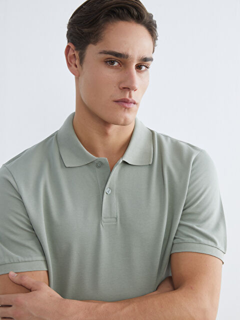 LCWAIKIKI Classic Polo Neck Pique Men's T-Shirt - S63309Z8-ZPE