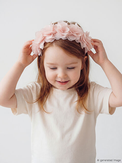 LCW baby Beba djevojčica RUŽIČASTA Traka za glavu