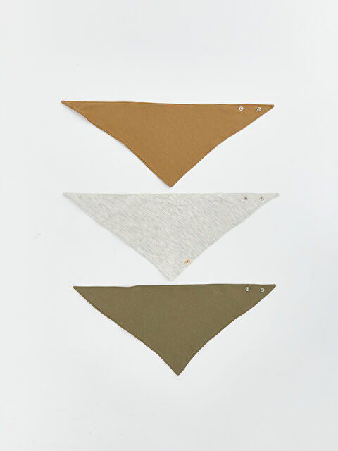 LCW ACCESSORIES Essential Baby Boy Bibs, Set of Three - S63377Z1-D2Y