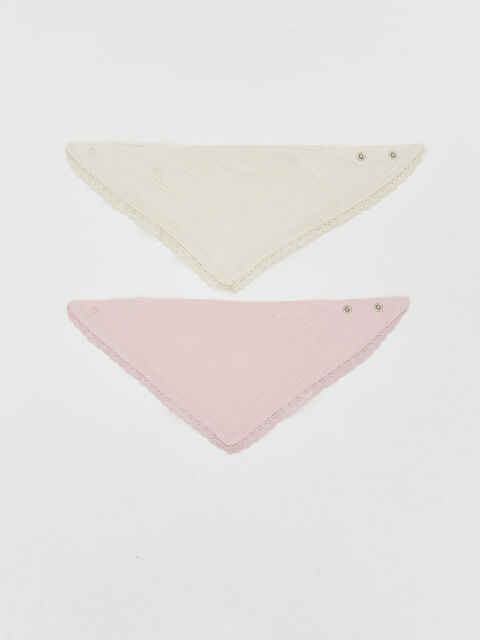 LCW ACCESSORIES Essential Baby Girl Bibs, Set of Two - S63417Z1-FDL