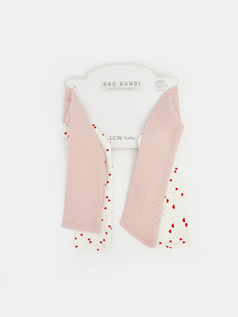 LCW ACCESSORIES Desenli Kız Bebek Saç Bandı 2'li - S63426Z1-SWK
