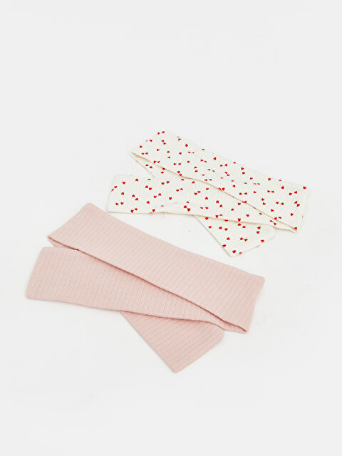 LCW ACCESSORIES Desenli Kız Bebek Saç Bandı 2'li - S63426Z1-SWK