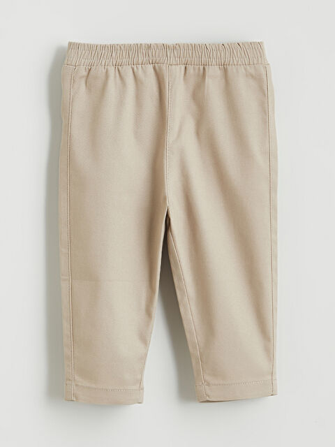 LCW baby Beli Lastikli Erkek Bebek Pantolon - S63474Z1-ZQH