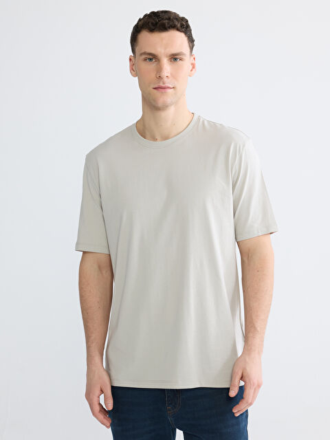 LCWAIKIKI Classic Crew Neck Jersey Men's T-Shirt - S63489Z8-ZM2