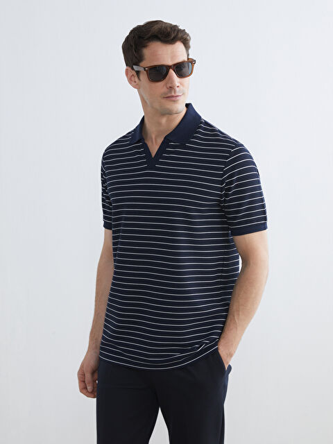 SOUTHBLUE Polo Yaka Çizgili Tişört - S63559Z8-RFH