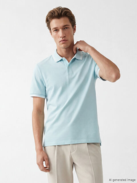 SOUTHBLUE Polo Yaka Pike Erkek Tişört - S63561Z8-FPY