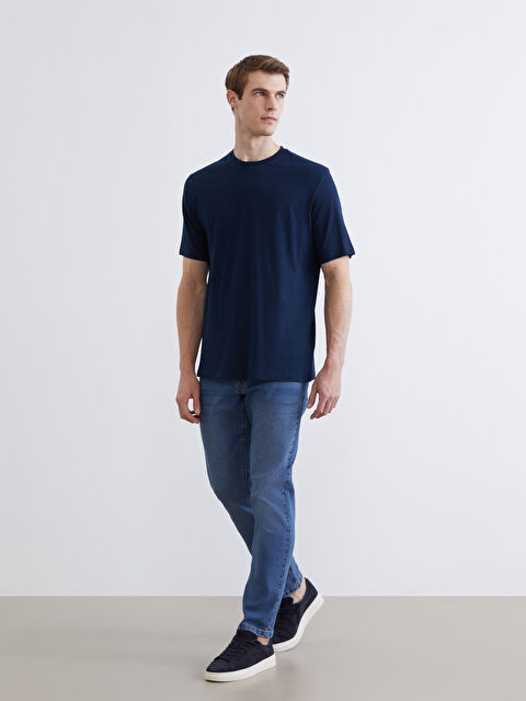 LCW Jeans მამაკაცები მუქი ლურჯი ჯინსი - S63654Z8-H45