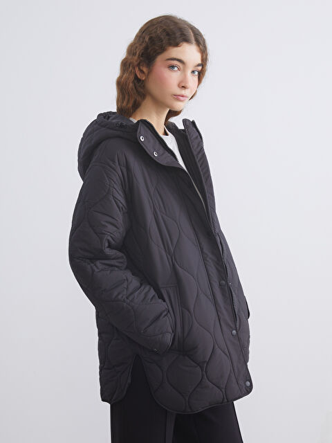 XSIDE Woman BLACK Puffer Coat - S63684Z8-CVL