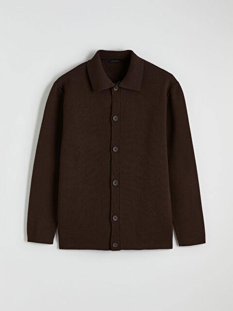 SOUTHBLUE Standart Kalıp Erkek Triko Hırka - S63689Z8-ZNT