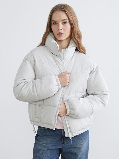 XSIDE Manteau bouffant GRIS Femme - S63755Z8-V44