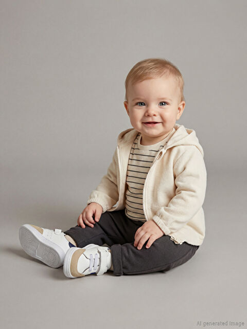 LCW baby Çizgili Erkek Bebek 3'lü Takım - S63797Z1-SBW