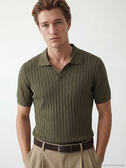 SOUTHBLUE Polo Yaka Erkek Triko Kazak - S63813Z8-2PL